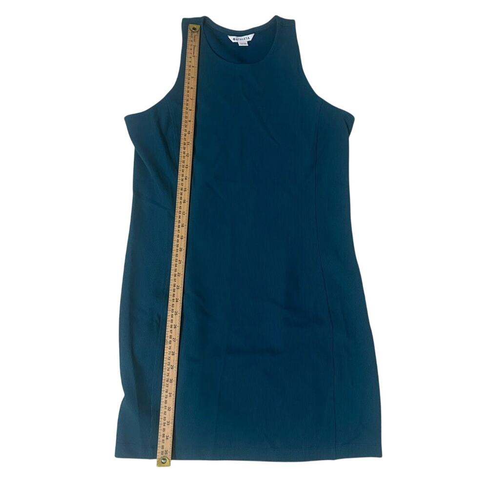Athleta Women's Ribbed Sleeveless Midi Dress – Size XL - Picture 3 of 6